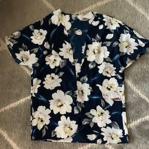 Floral over shirt